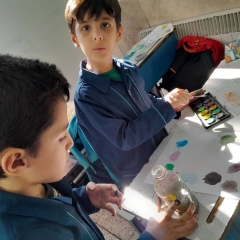 زنگ هنر پایه اول دبستان شیخ محمد خیابانی-1404